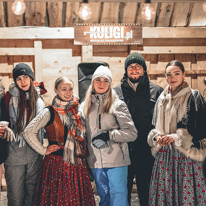Kuligi w Dolinie Chochołowskiej